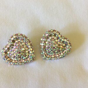 Richard Kerr Vintage Heart Earrings